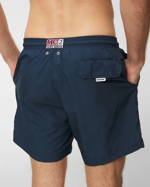Плавательные шорты MC2 Saint Barth Lig61-blue-navy