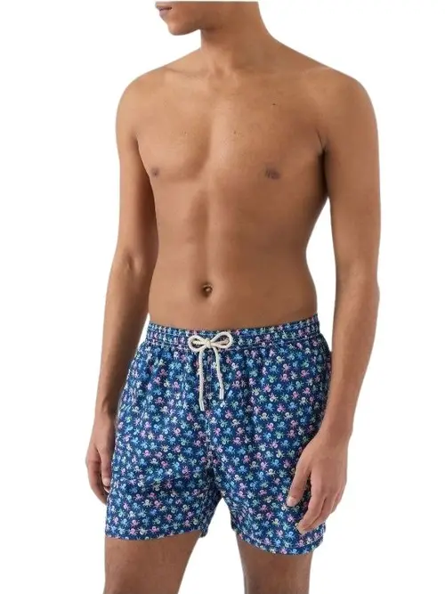 MC2 Saint Barth Lighting Micro Swim Shorts for Men - Navy - Photo 3