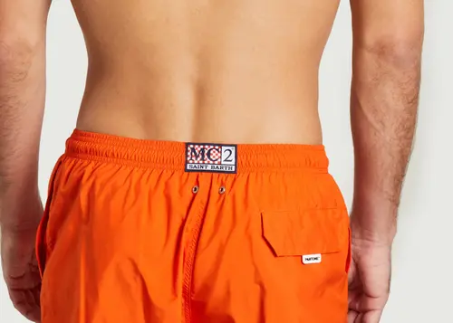 MC2 Saint Barth Best Swimming Trunks for Men - Orange