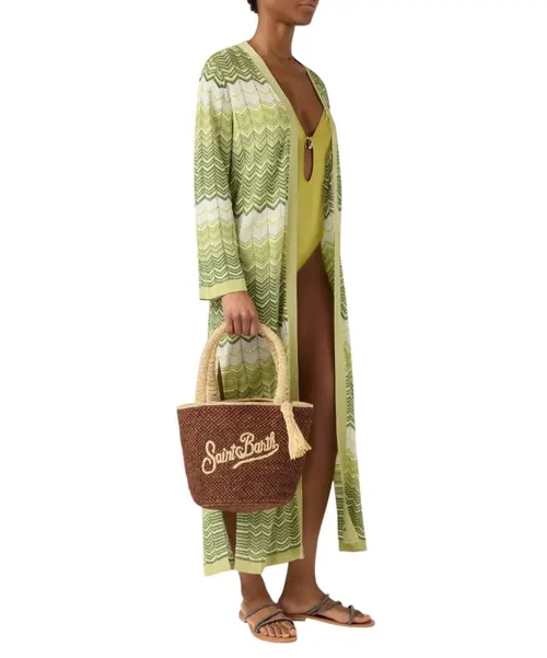 MC2 Saint Barth Marcy Raffia Bag - Brown - Photo 5