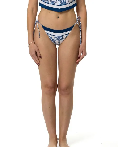 MC2 Saint Barth Marielle Oceania Tie Side Bikini Bottom - Photo 3