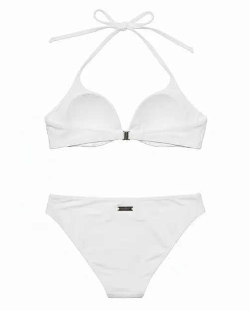 Twin Set Women Bikini Bottom - White - Photo 2