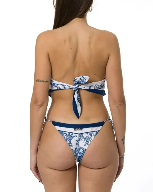 MC2 Saint Barth Rio Oceania Bandeau Bikini Top - Photo 2
