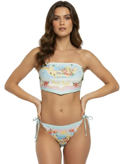 MC2 Saint Barth Rio Bandeau Bikini Top - Photo 4