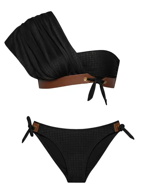 Agua de Coco Bandeau Top Bikini - Photo 1