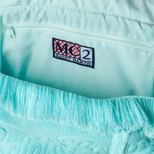 MC2 Saint Barth Soft Shoulder Bag - Light Blue