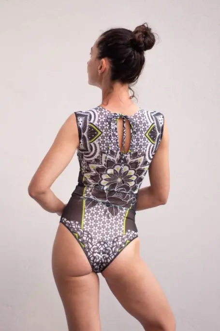 Умный купальник с спф Bip Bip TonyL-tatoo-blc