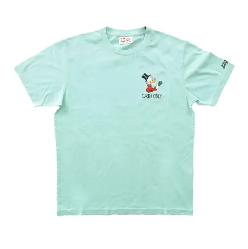 MC2 Saint Barth Cotton Men T Shirt Green