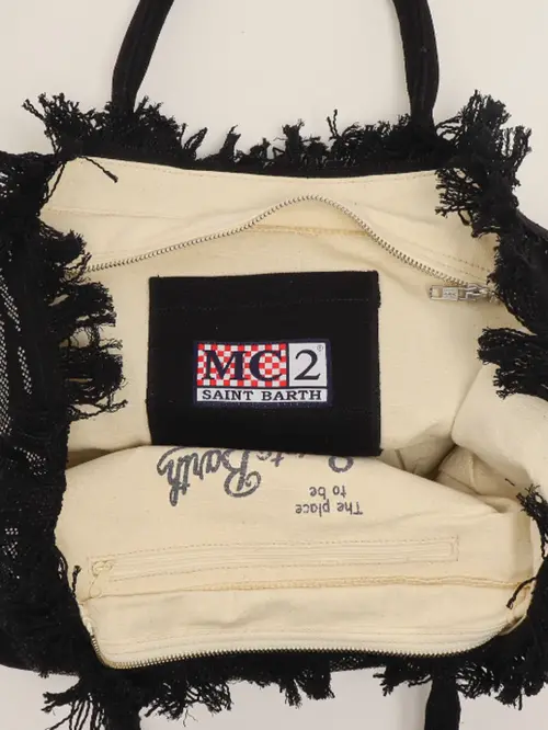 MC2 Saint Barth Black Tote Bag for Women - Photo 5