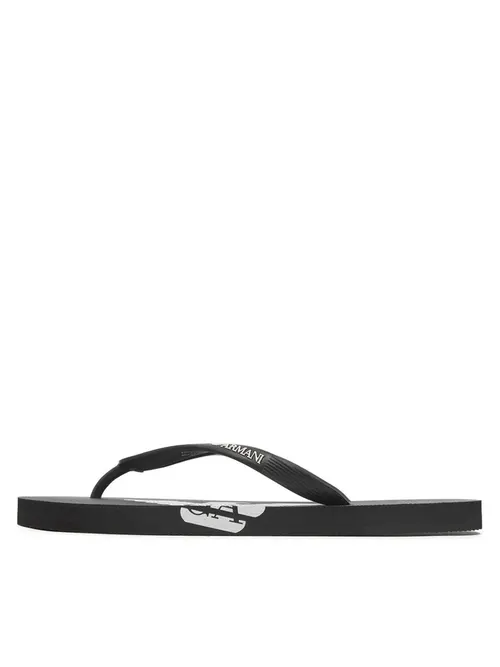 Вьетнамки мужские Emporio Armani XVQS08-black - Фото 4