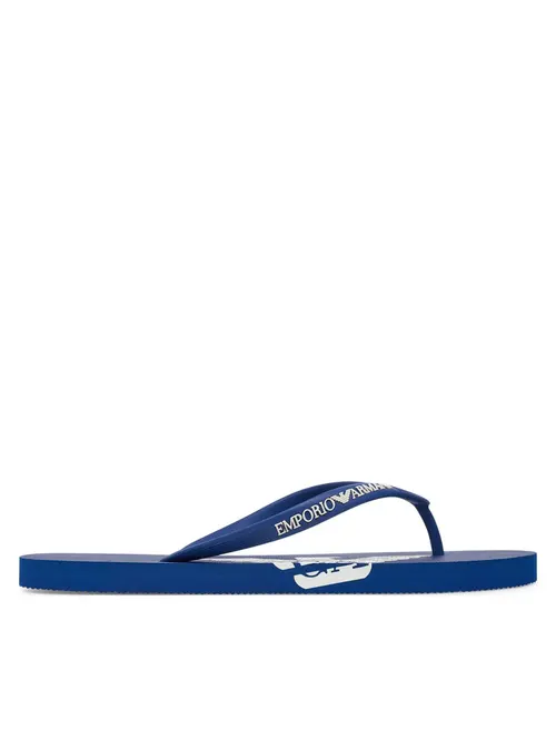 Вьетнамки мужские Emporio Armani XVQS08-blue - Фото 4