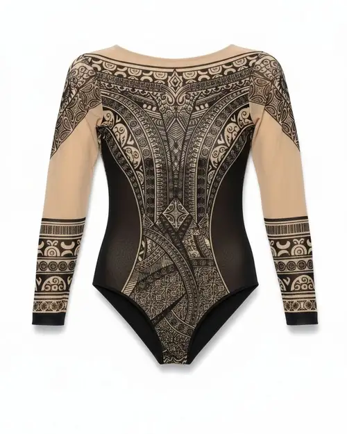 Bip Bip Zuma Maori Spf Long Sleeve Swimsuit - Photo 1