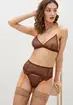 Maison Close Corps à Corps Thong Women - Chocolate