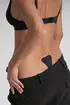 Bye Bra Black Invisible Thong