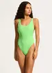 Купальник суцільний Seafolly 10761-861-green