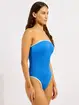 Купальник бандо сдельный Seafolly 11126DD072-blue - Фото 4