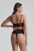 Стринги с высокой посадкой Bye Bra 1640-чорн