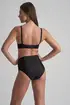 Bye Bra Deep Plunge Bra Black