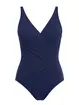 Gottex Lattice One Piece Swimsuit Shapewear - Navy - Photo 1