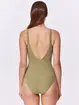 Gottex Hokkaido One Piece Swimsuit Round Neck - Green - Photo 2