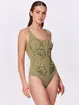 Gottex Hokkaido One Piece Swimsuit Round Neck - Green - Photo 4