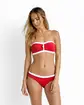 Seafolly Bandeau Bikini Top - Red - Photo 4