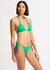 Seafolly Sea Dive Triangle Bikini Top - Green