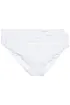 Janira Women Panties Cotton 2 Pack White