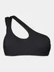 Seafolly Sea Dive One Shoulder Bikini Top - Black
