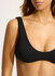 Seafolly Longline Bikini Top - Black