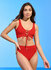Maaji Crimson Paradise Long Line Triangle Bikini Top - Photo 3