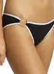 Seafolly Ring Low Rise Bikini Bottom - Black