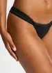 Seafolly Sea Dive Brazilian Bikini Bottom - Black