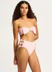 Seafolly Beau High Rise Bikini Bottom Pink