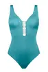Maryan Mehlhorn Light Blue Swimsuit One Piece