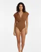 Купальник сдельный (трансформер) Agua de Coco M4430L44caramel - Фото 3