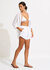 Seafolly Crinkle Summer Shorts Women - White