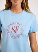 Футболка женская Seafolly 55476-TO-blue