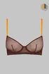 Бюстгальтер балконет Maison Close 560270choco