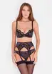Dita von Teese Starlift Balconette Bra - Black