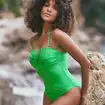 Marjolaine Ambre Bandeau One Piece Swimsuit