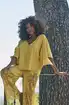 Marjolaine Aphrodite Top and Pant Set - Yellow