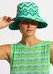 Панама женская двусторонняя Seafolly 72010-HT-jade