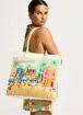 Пляжна сумка Seafolly 72153-BG-turq