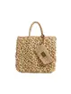 PHO Firenze Bag Straw Tote - Beige - Photo 1