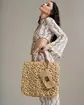 PHO Firenze Bag Straw Tote - Beige - Photo 2