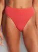 Seafolly Sea Dive Waist High Bikini Bottoms - Coral - Photo 1