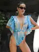 Bip Bip Adele Wings Blue Spf Swimsuit - Photo 3