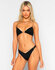 Beach Bunny Serena Brazilian Bikini Bottoms - Black