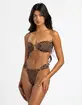 Beach Bunny Leopard Love Top Bandeau Bikini